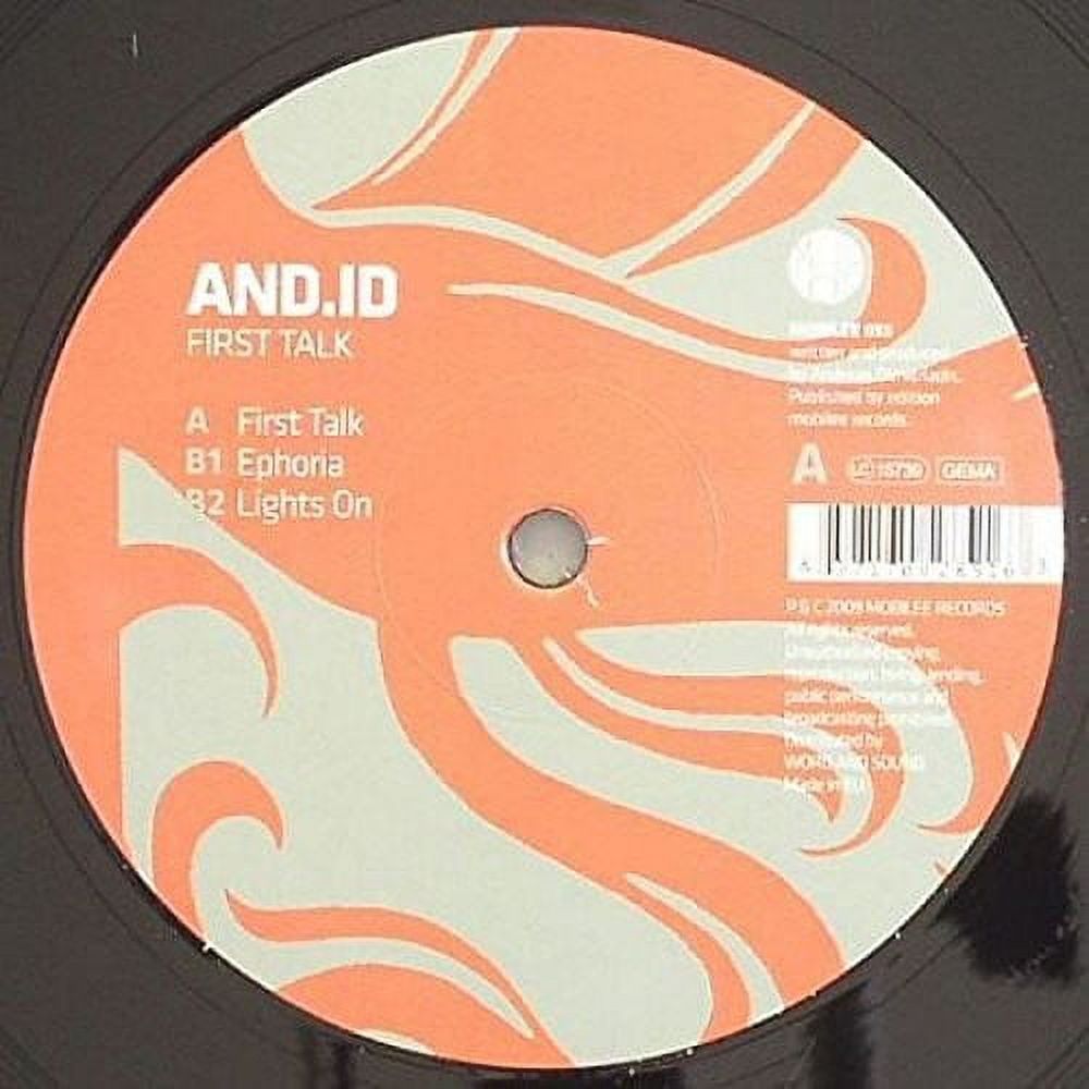 And.Id - First Talk - Music & Performance - Vinyl