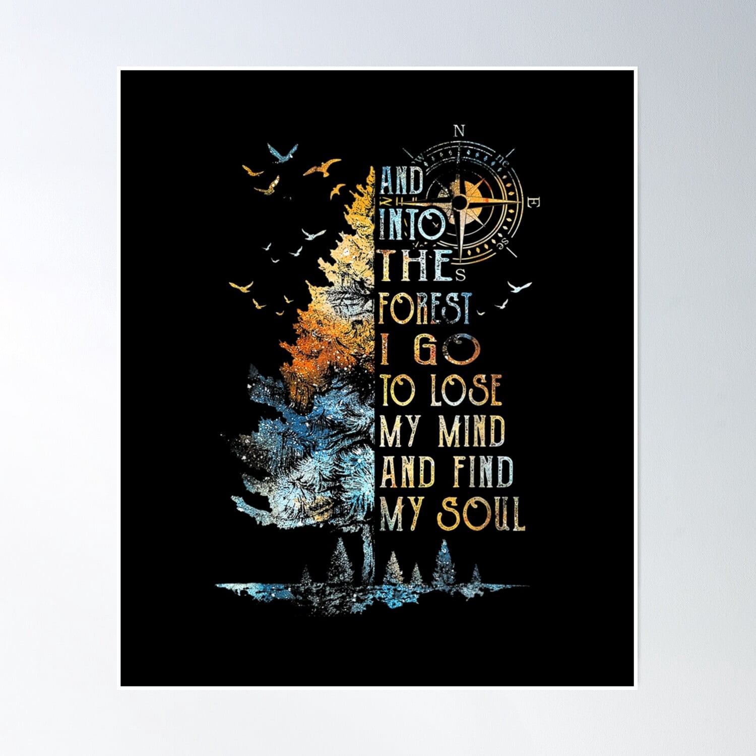 Poster In Metallo Latta Inga In The Forest – Gatto Con Frasi, 20x30 Cm, Decorazione Parete Retrò, Regalo Compleanno - 6
