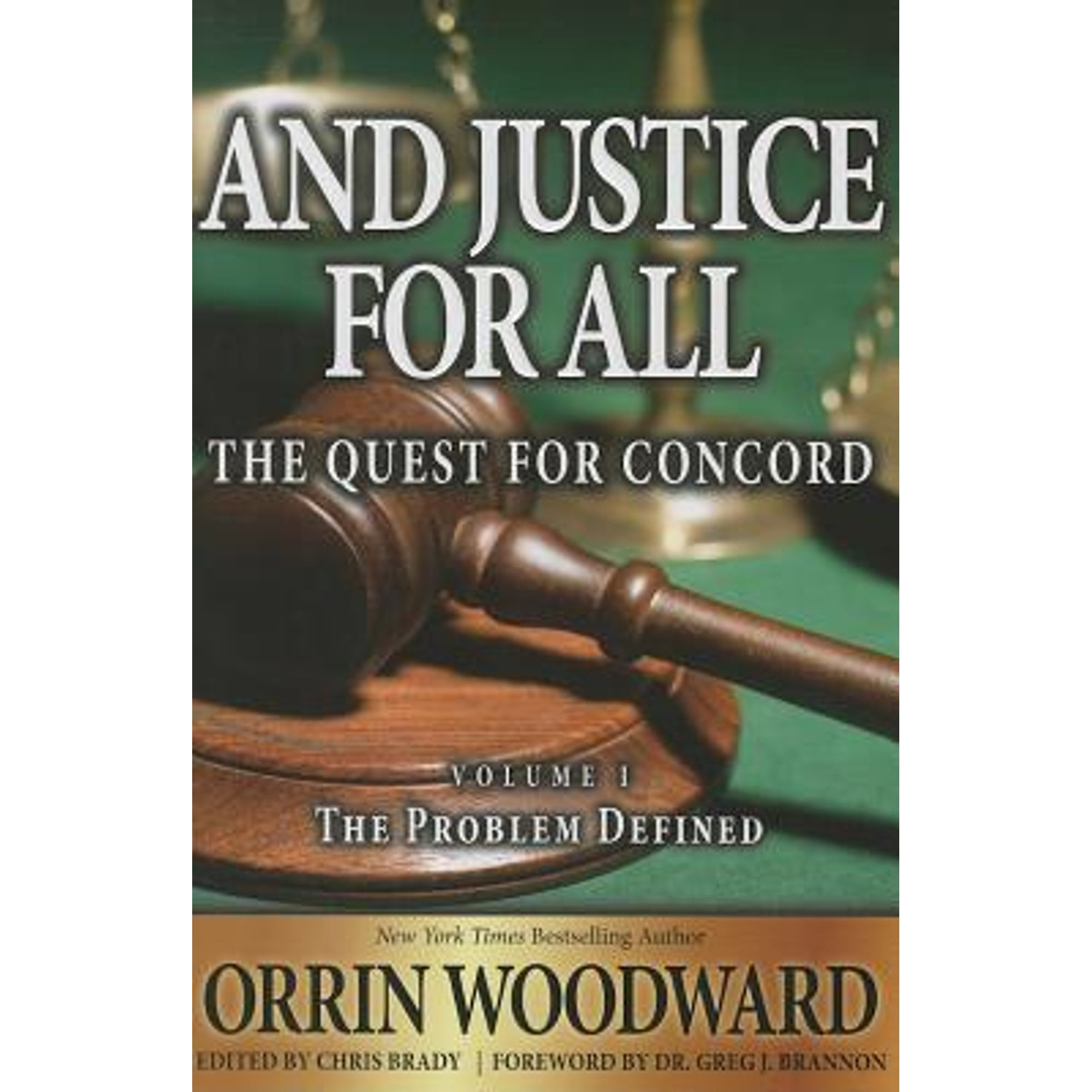Pre-Owned And Justice for All Hardcover Orrin Woodward