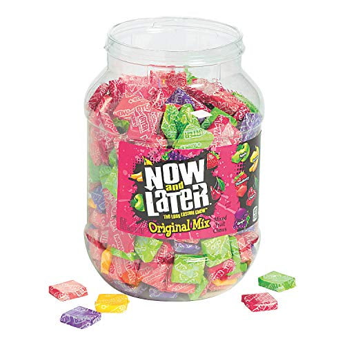And Later Asst Jar Edibles Soft & Chewy Candy Taffy & Marshmallow 400