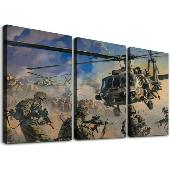 And MH-47 Chinook Special Forces Fighter Art Poster Painting Canvas Canvas Art Poster And Wall Art Picture Print Modern Family Bedroom Decor Posters