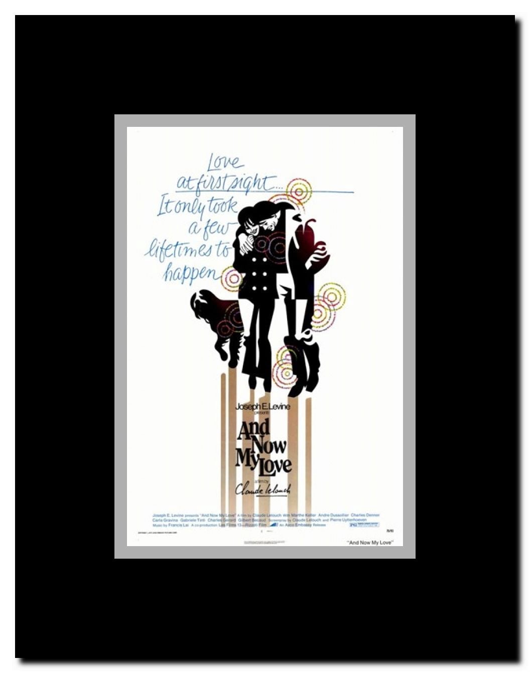 And Now My Love Framed Movie Poster