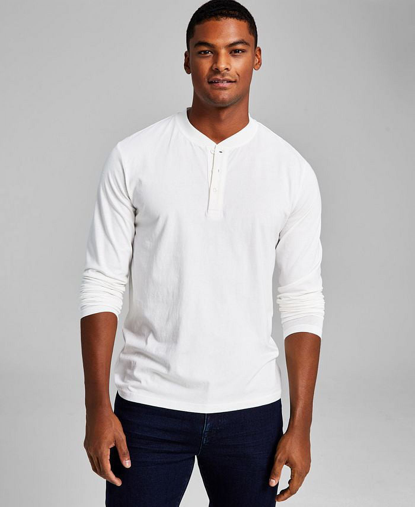 white henley shirt mens