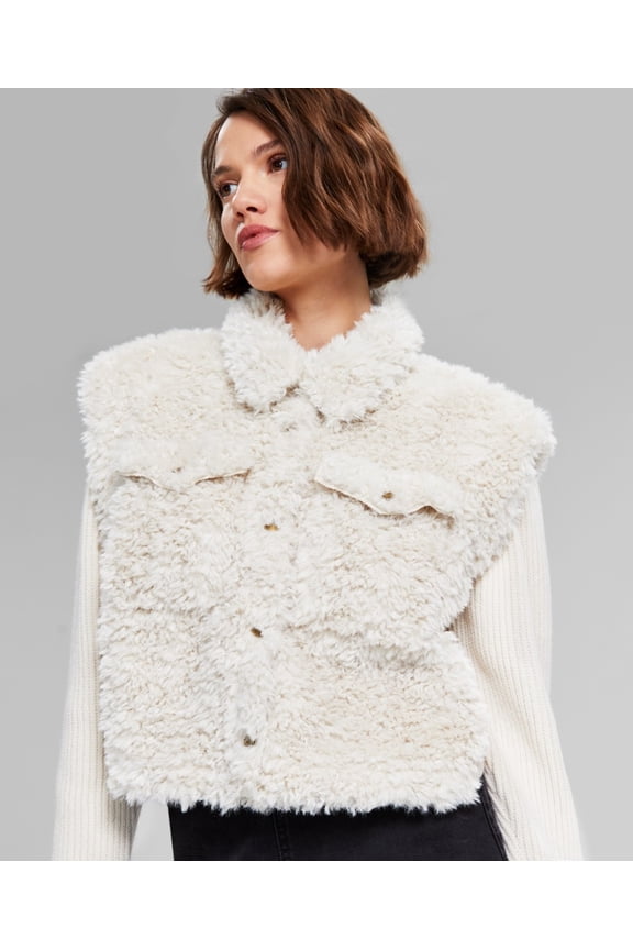 PALOMINO Women's Mixed-Media Long-Sleeve Jacket, US X-Small