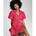 thumbnail image 1 of And Now This Womens Cutout Fit & Flare Dress Pomegranate L, 1 of 1
