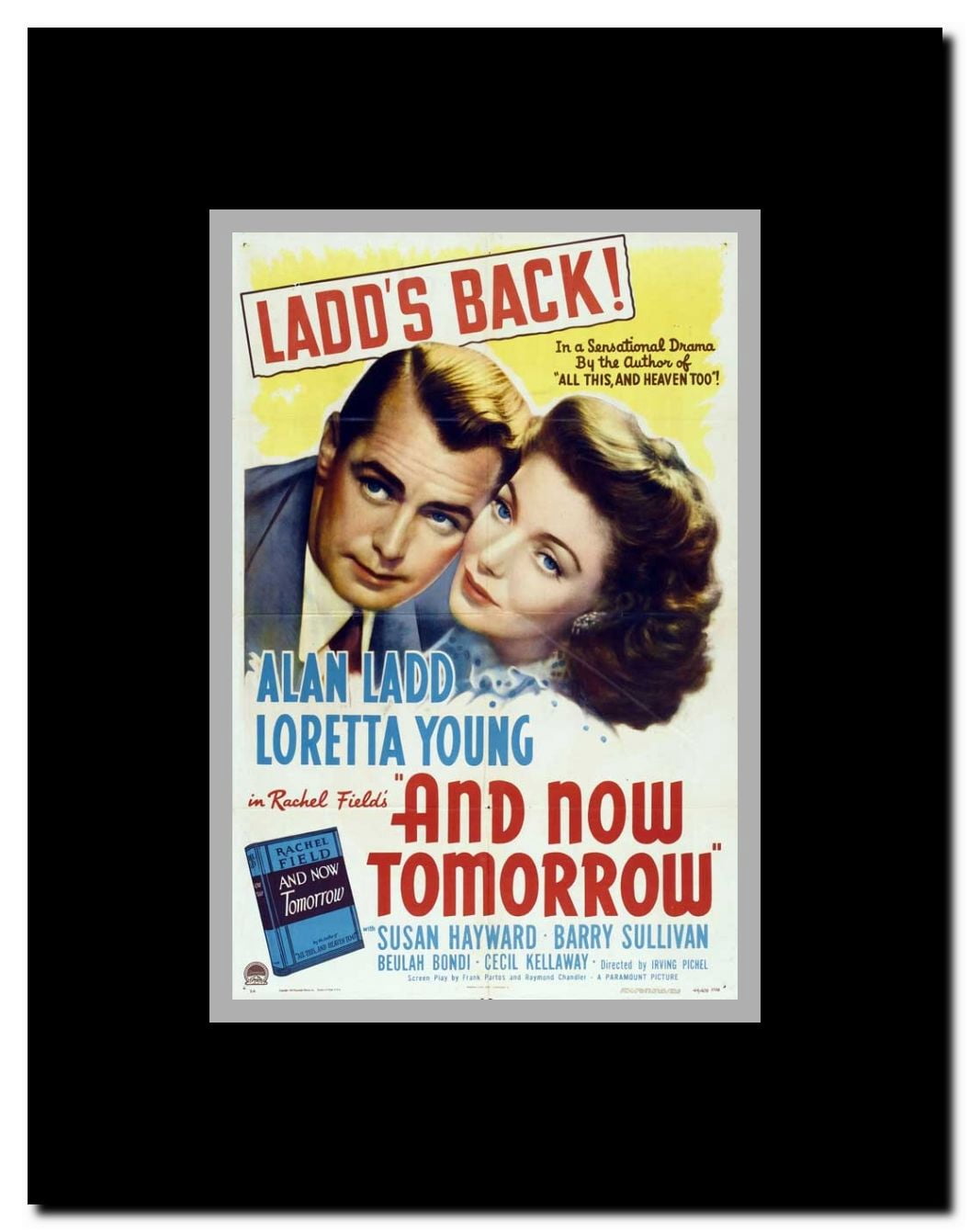And Now Tomorrow Framed Movie Poster