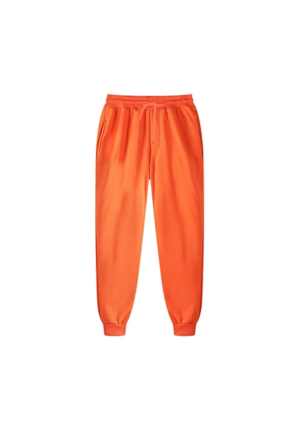 And Pants Color Leisure Trousers And Men Solid Autumn Women Winter Men's pants Open Toe Plush House