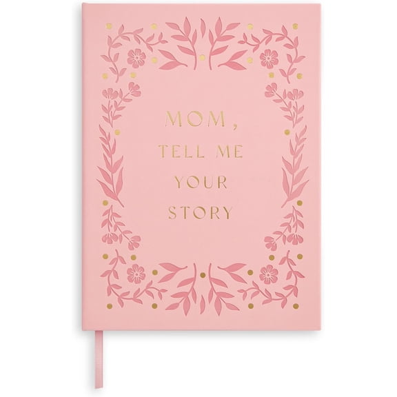 And Per Se Mom's Journal-Ask Me What You Want, Mom Gifts and Book Lovers Gifts with Thoughtful Prompts, Questions- Journals for Women (Pink)