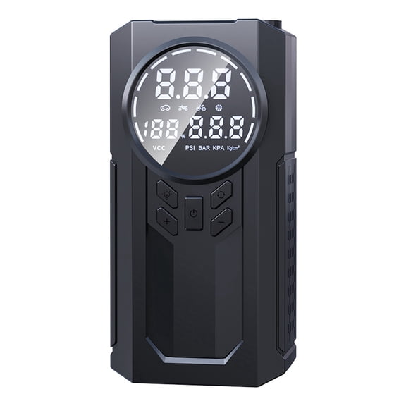 And Portable Starter With Air Compressor 8000mAh Car Battery Jumper Starter Battery Pack 150PSI Tire Inflator 12V Car Battery Pack With LED Display