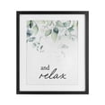 thumbnail image 1 of Stupell Industries Contemporary And Relax Minimal Herbs Black Framed Print Under Glass, 17 x 21, by Lettered and Lined, 1 of 8
