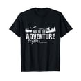 thumbnail image 1 of And So The Adventure Begins Camping Road Trip T-Shirt, 1 of 5