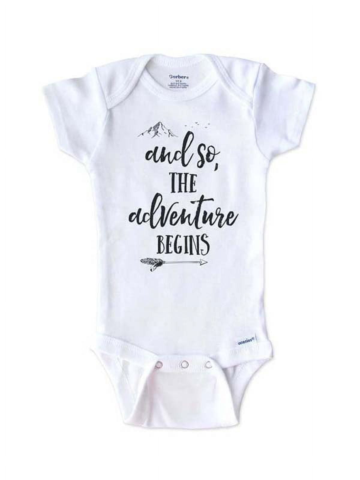 Baby Onesie Personalized Brith Announcement for Boy/Girl.