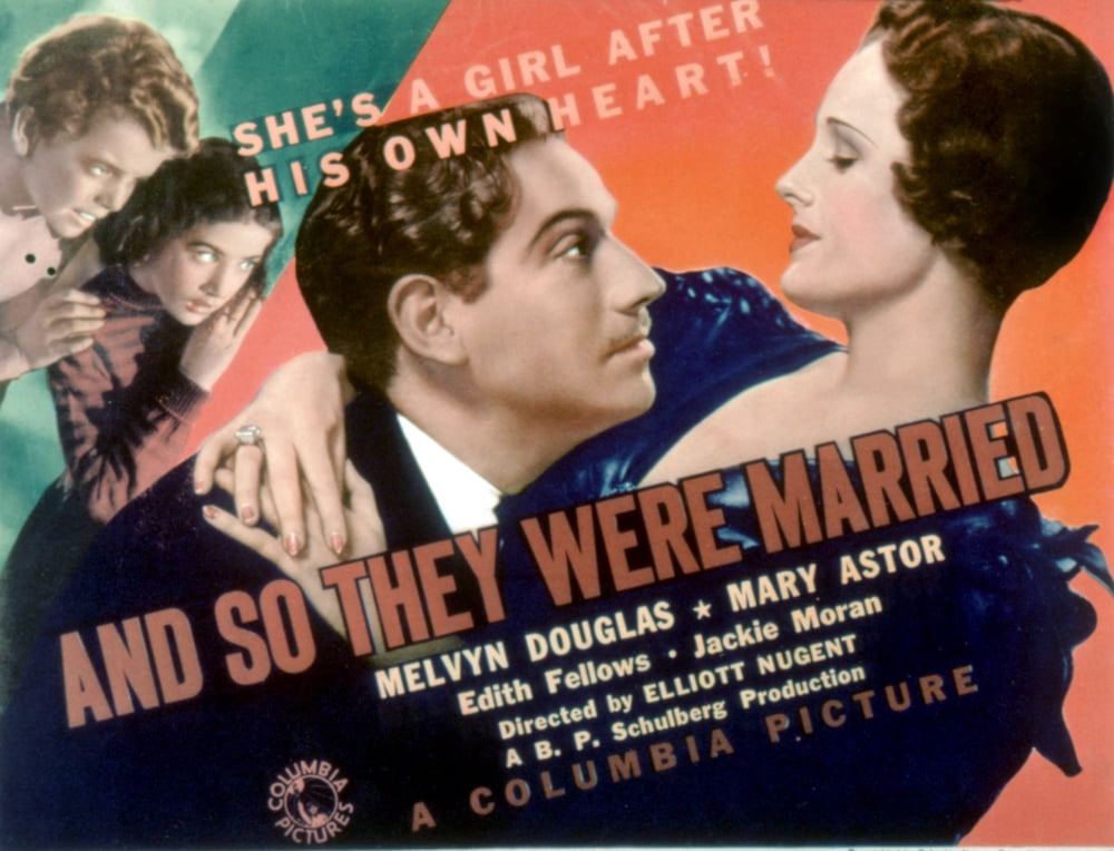 And So They Were Married Canvas Art - (28 x 22)