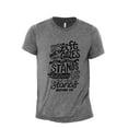 thumbnail image 1 of And So We Lift Our Gazes Not To What Stands Between Us But What Stands Before Us Men's Modern Fit Fun Casual T-Shirt Printed Graphic Tee Heather Gray X-Large, 1 of 3