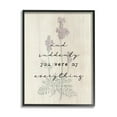 thumbnail image 1 of And Suddenly You Were My Everything Phrase Inspirational Graphic Art Black Framed Art Print Wall Art, 1 of 8