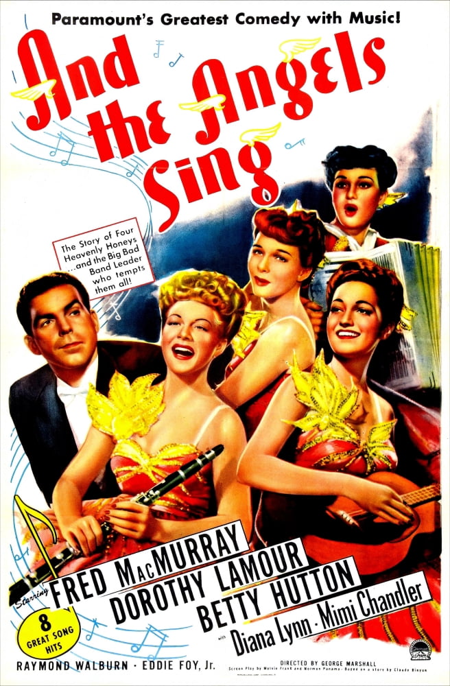 And The Angels Sing U Canvas Art - (24 x 36)