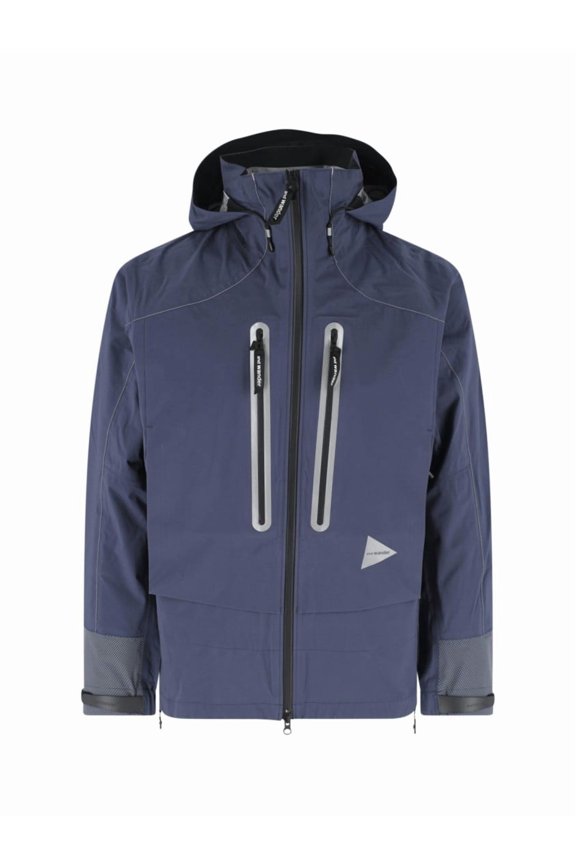 Blue Pertex Shield Waterproof Hooded Jacket (Men's)