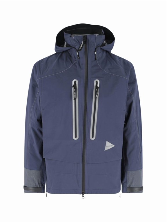 Blue Pertex Shield Waterproof Hooded Jacket (Men's)