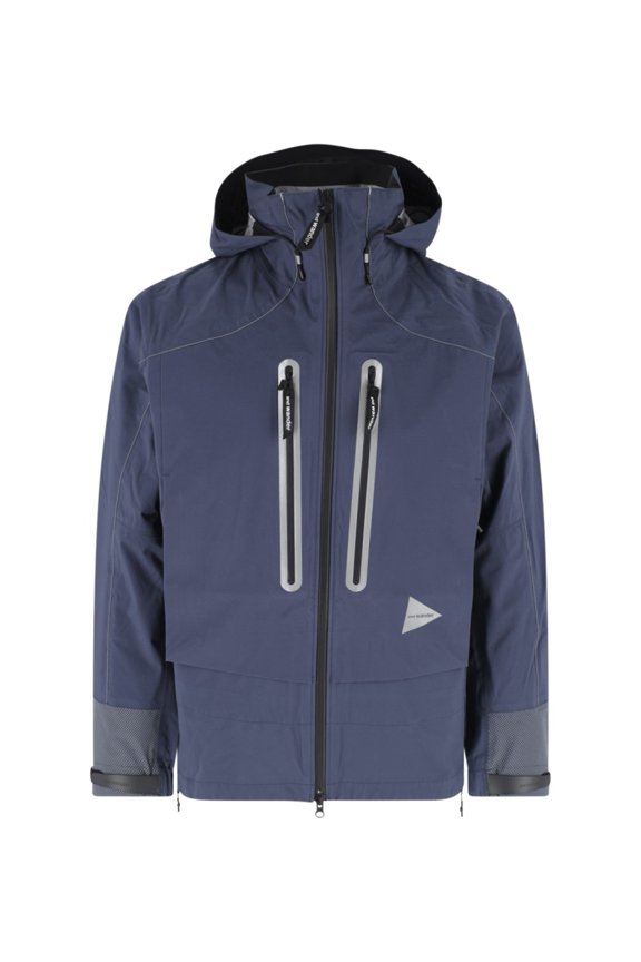 Blue Pertex Shield Waterproof Hooded Jacket (Men's)