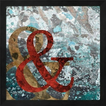And by Posters International Studio, Framed Wall Art, 13.25W x 13.25H