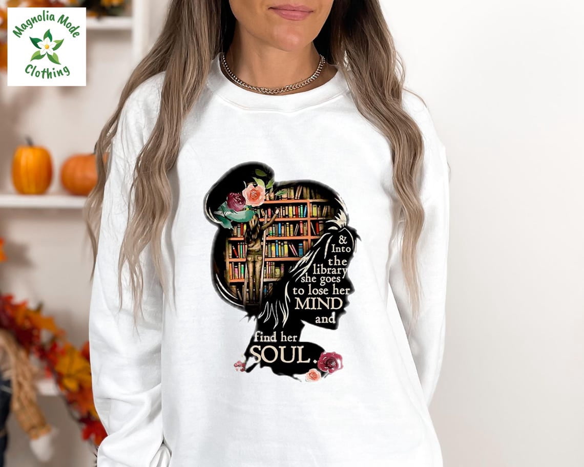 And into the library she goes to lose her mind and find her soul no ...