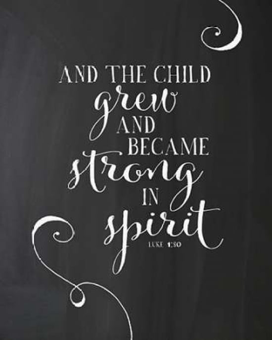 And the Child Grew Canvas Art - Amy Cummings (24 x 30)
