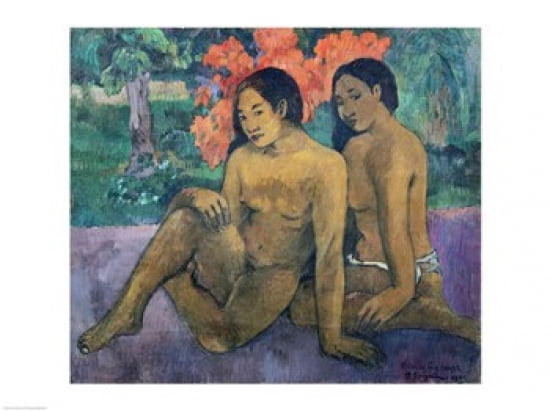 And the Gold of their Bodies 1901 Canvas Art - Paul Gauguin (24 x 18)