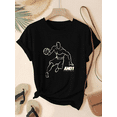 thumbnail image 1 of And1 Big Mens Street Hoodie Ball Graphic Sports Urban Fashion Unisex T-Shirt.PNG V50988 up to size 5XL, 1 of 2
