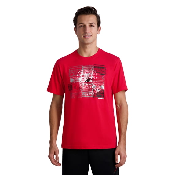 And1 Men's Dunk Season Graphic Tee, Up To Size 5XL