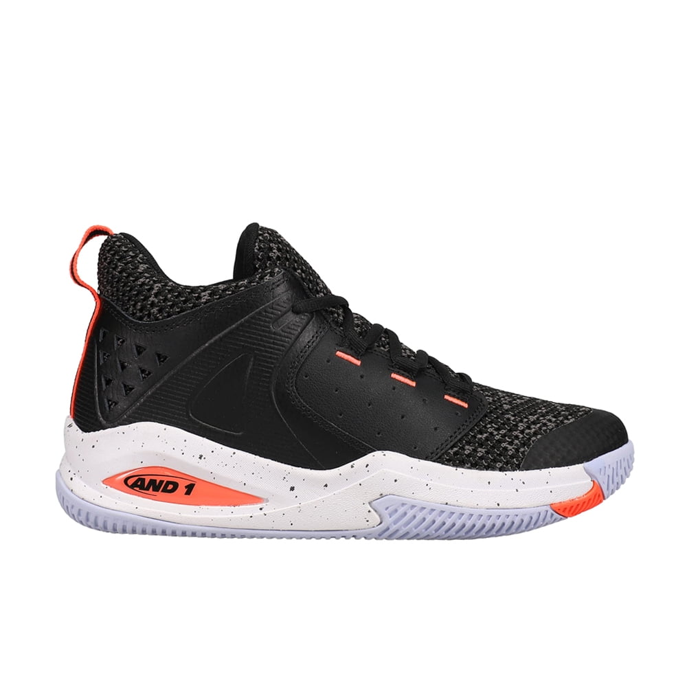 AND1, Men's Takeoff 3.0 Basketball Shoe, Black, Lightweight Breathable ...
