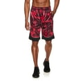 thumbnail image 1 of And1 Men's and Big Men's All Court Basketball Graffiti Shorts, 1 of 4