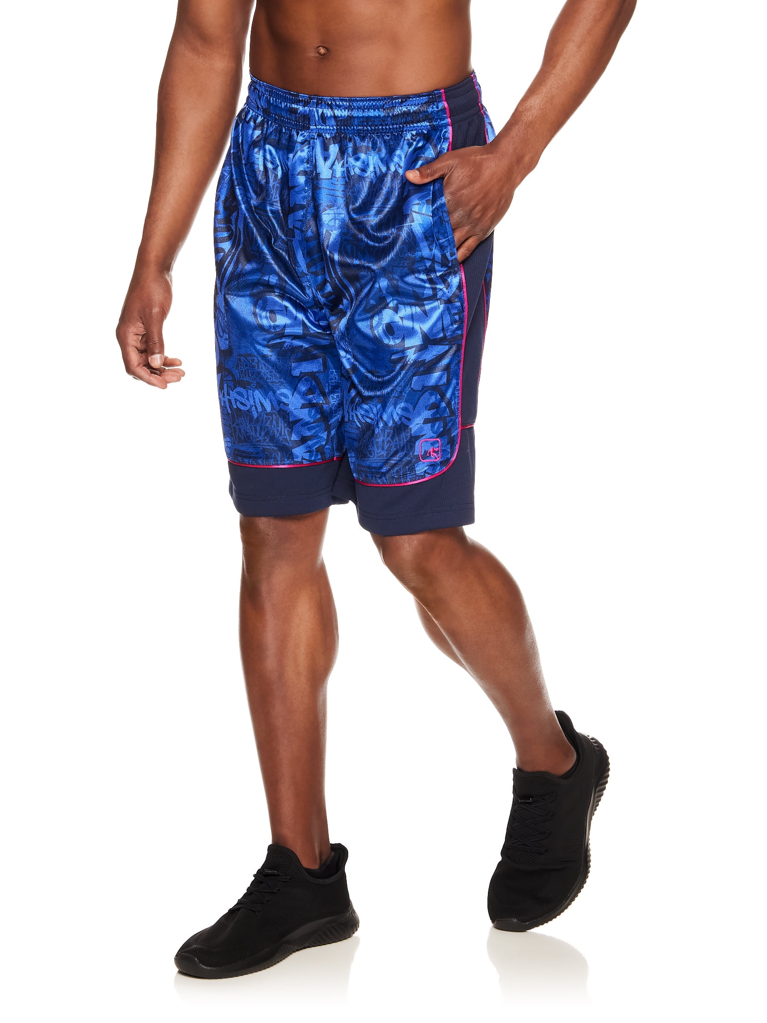 And1 Men s and Big Men s All Court Basketball Graffiti Shorts Walmart