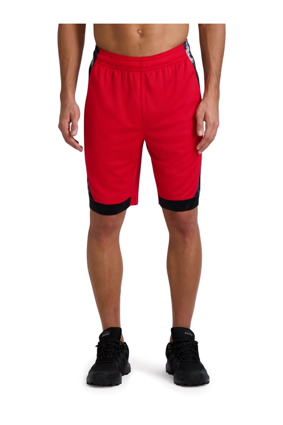 Men's and Big Men's Jump Shot 10" Shorts, up to Size 5XL
