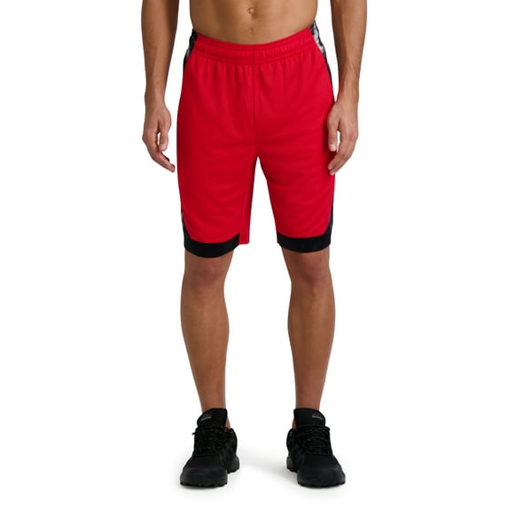And1 Men's and Big Men's Jump Shot 10" Shorts, up to Size 5XL