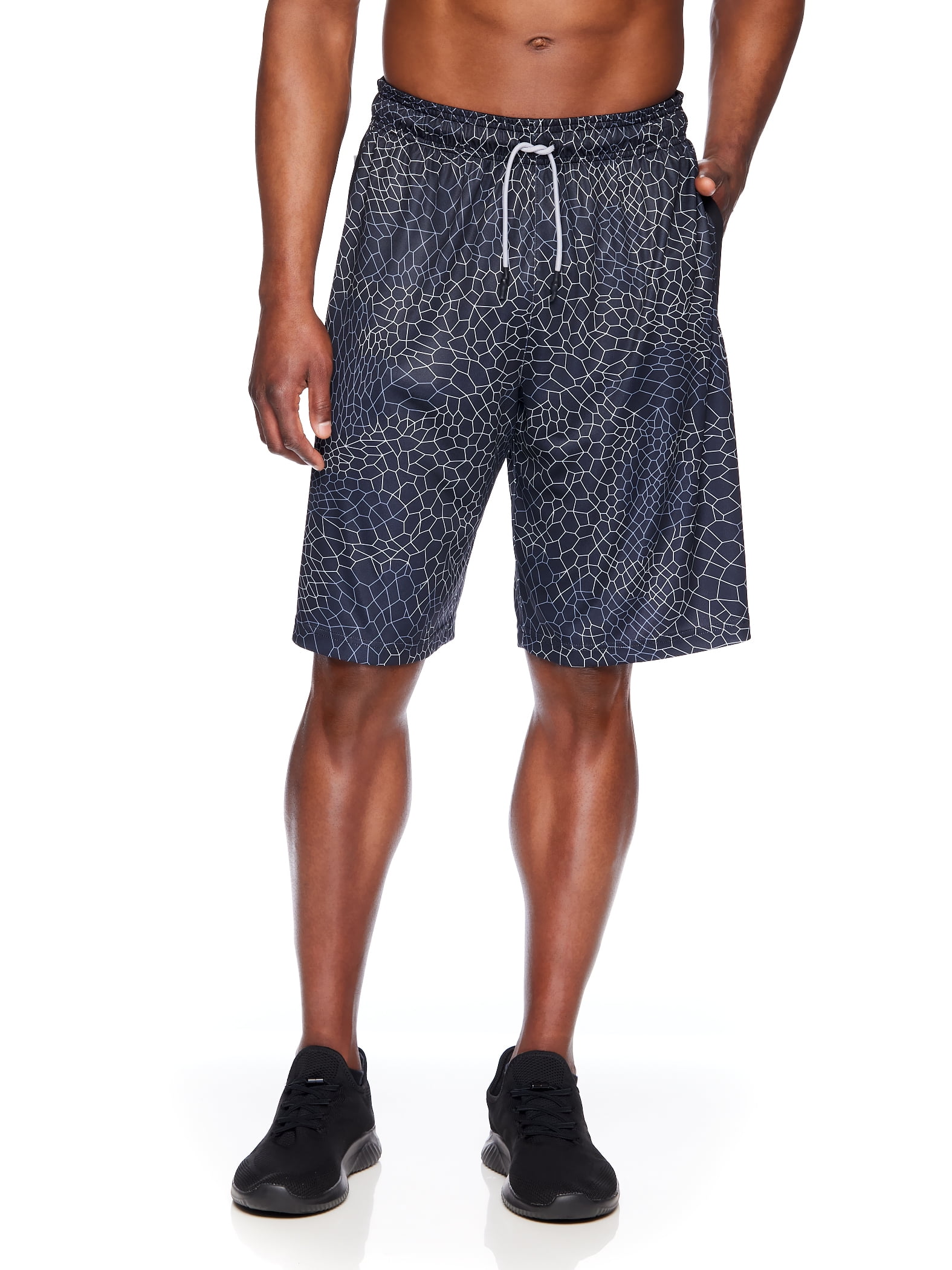 And1 Men's and Big Men's Turnover Shorts, up to Size 5XL