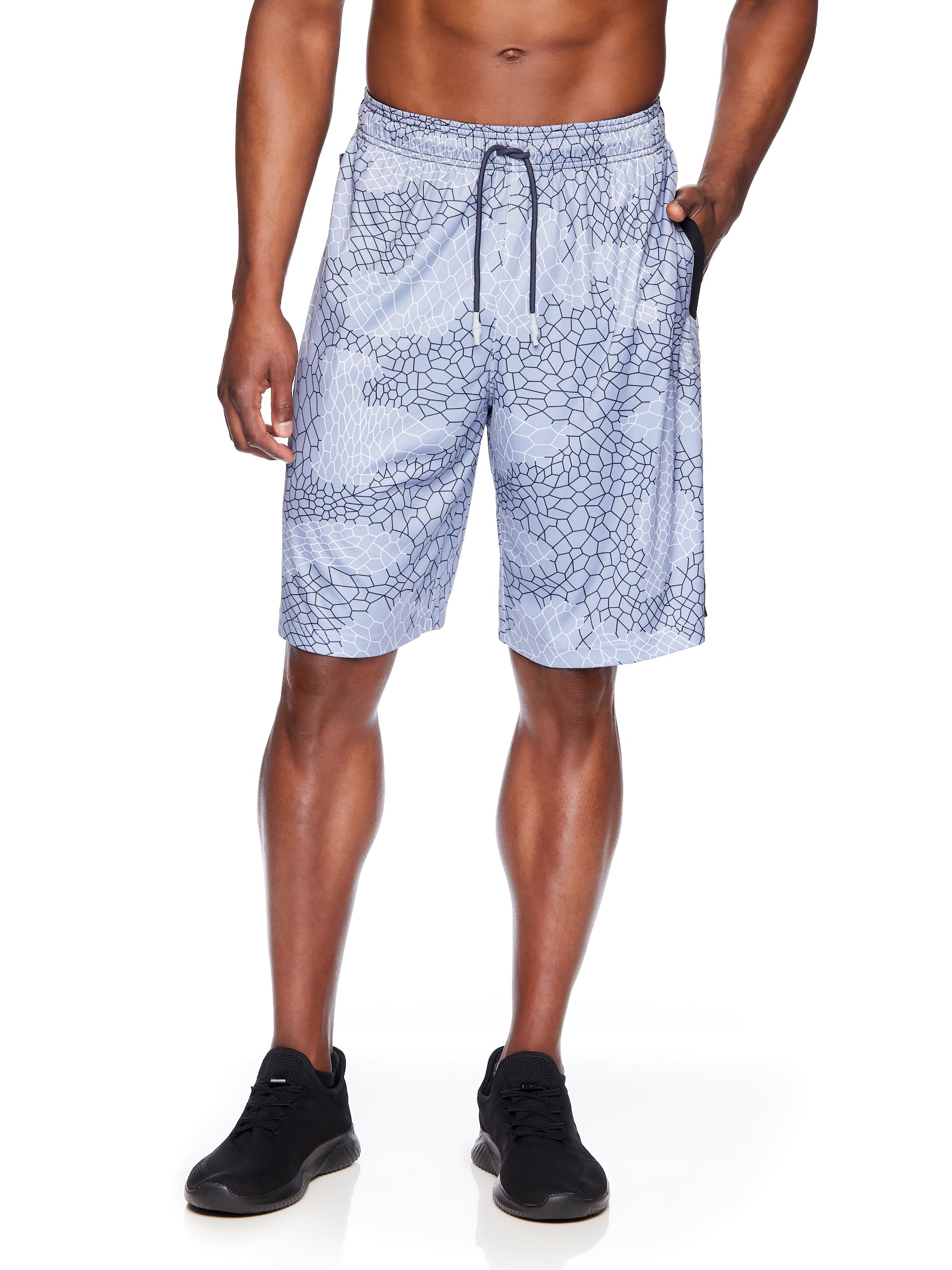 And1 Men's and Big Men's Turnover Shorts, up to Size 5XL