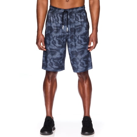 And1 Mens "Post Up" Basketball Shorts Swirl Print, Sizes S-3XL