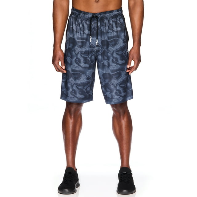 And1 Mens "Post Up" Basketball Shorts Swirl Print, Sizes S3XL