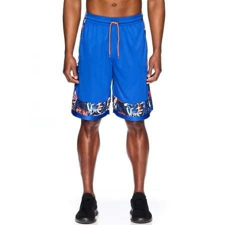 And1 Mens Pull Back Dribble Basketball Shorts, 11" Inseam, Sizes S-3XL