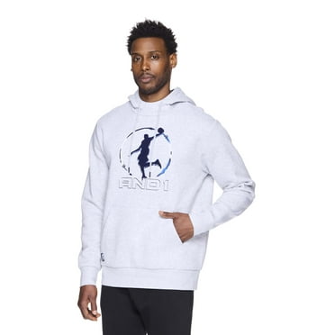 And1 Mens and Big Mens Double Team Hoodie, up to Size 5XL