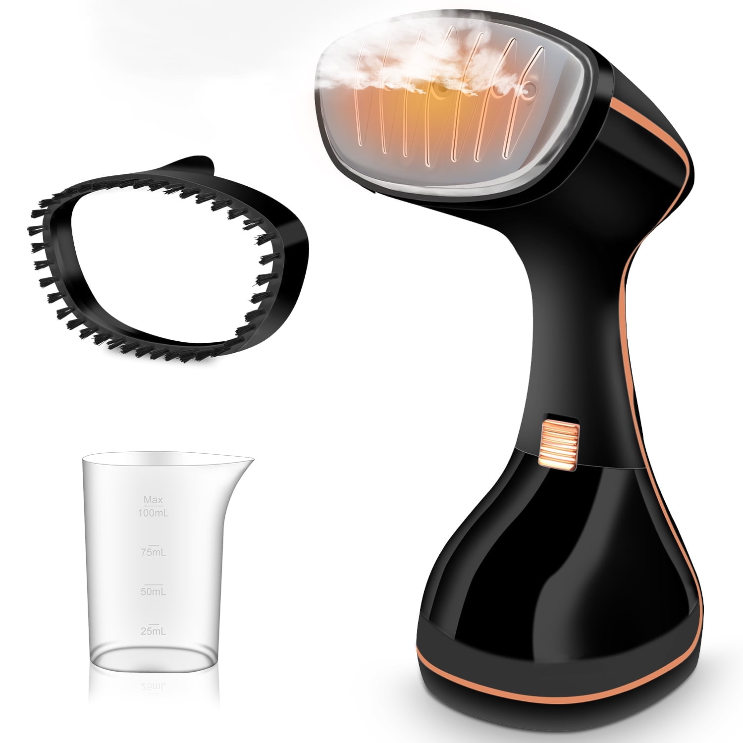 Steamer for Clothes, 1500W Fast Heat-up Clothes Steamer Handheld Garment Steamer with 3 Steam Settings, 320ml Water Tank with Cord, Portable Travel Steam Iron for Removes Wrinkle Safe on All Fabric