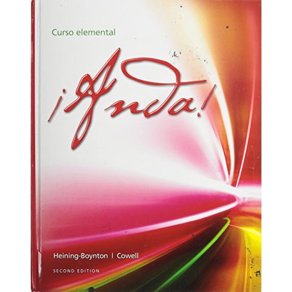 Pre-Owned Anda! Curso Elemental, Student Activities Manual, Sam Answer Key, and Oxford New Spanish Dictionary Paperback