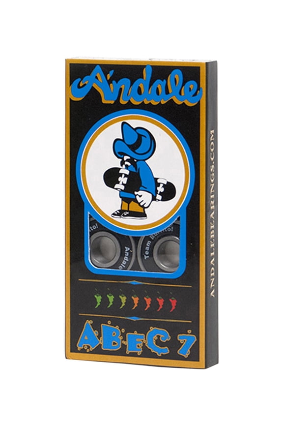 ABEC-7 Bearings Single Set Black