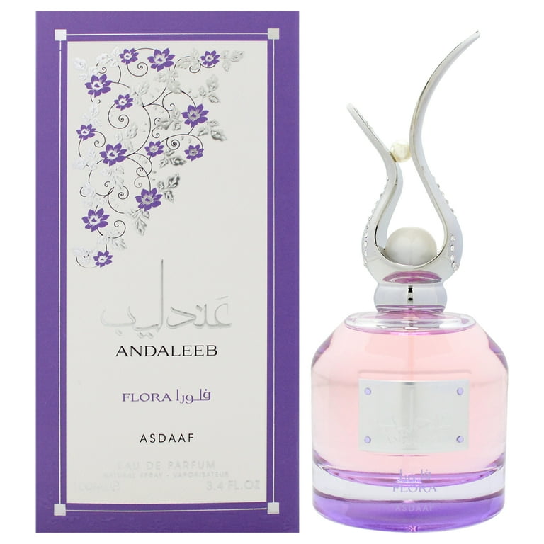 LATTAFA Asdaaf Andaleeb Flora, Oriental Floral Perfume, Jasmine