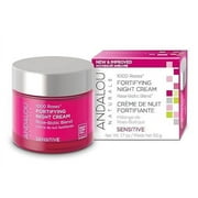 Andalou Naturals 1000 Roses, Fortifying Night Cream, Sensitive, 1.7 oz (50 g)
