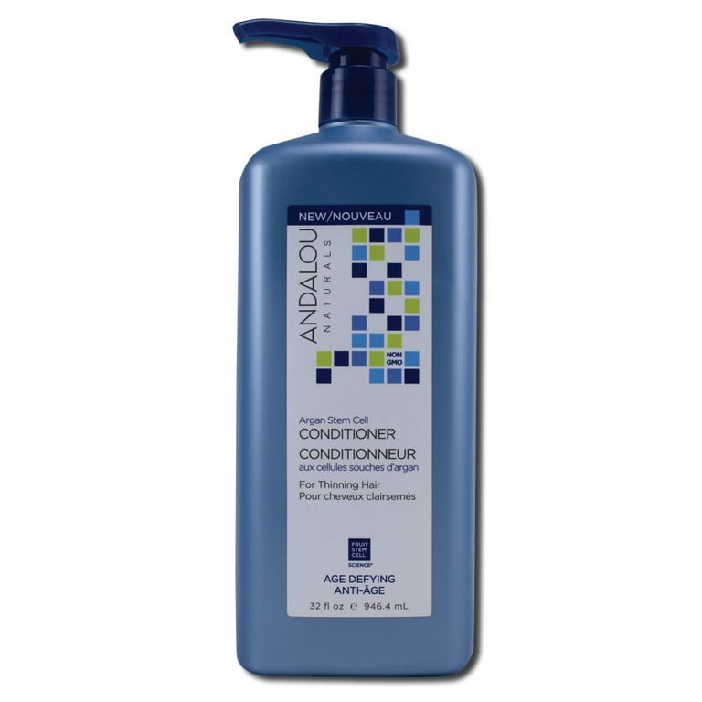 Andalou Naturals Age Defying Argan Stem Cell Conditioner 32 oz Liquid Walmart
