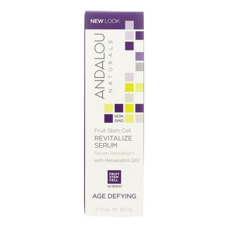 Andalou Naturals Revitalize Serum, Age Defying, 1.1 fl oz (32 ml)