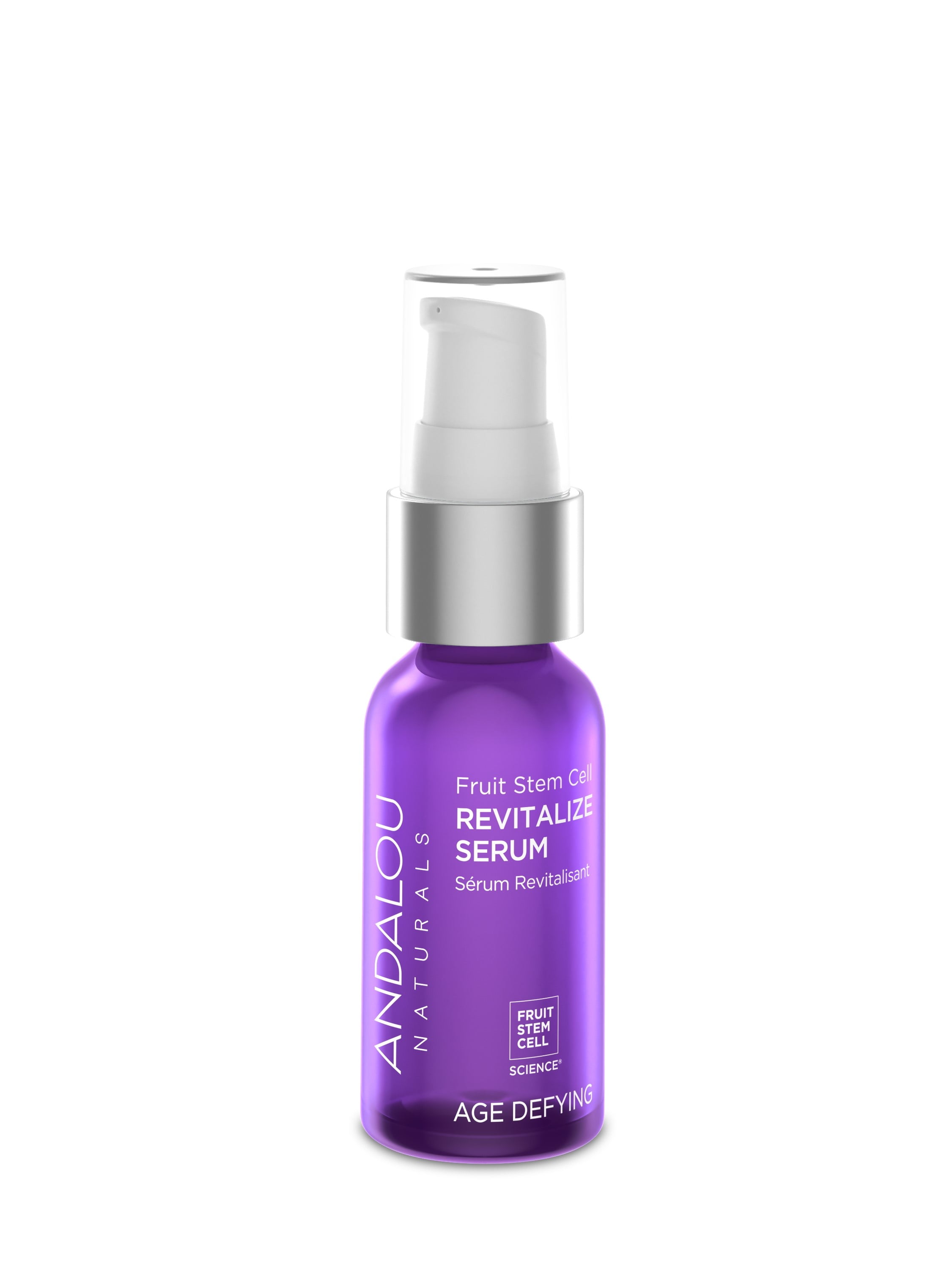Andalou Naturals Revitalize Serum with Fruit Stem Cell, 1.1 Oz