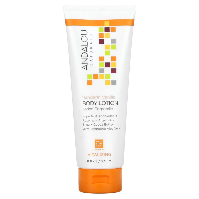 Andalou Naturals Body Lotion - Mandarin Vanilla Vitalizing - 8 fl oz
