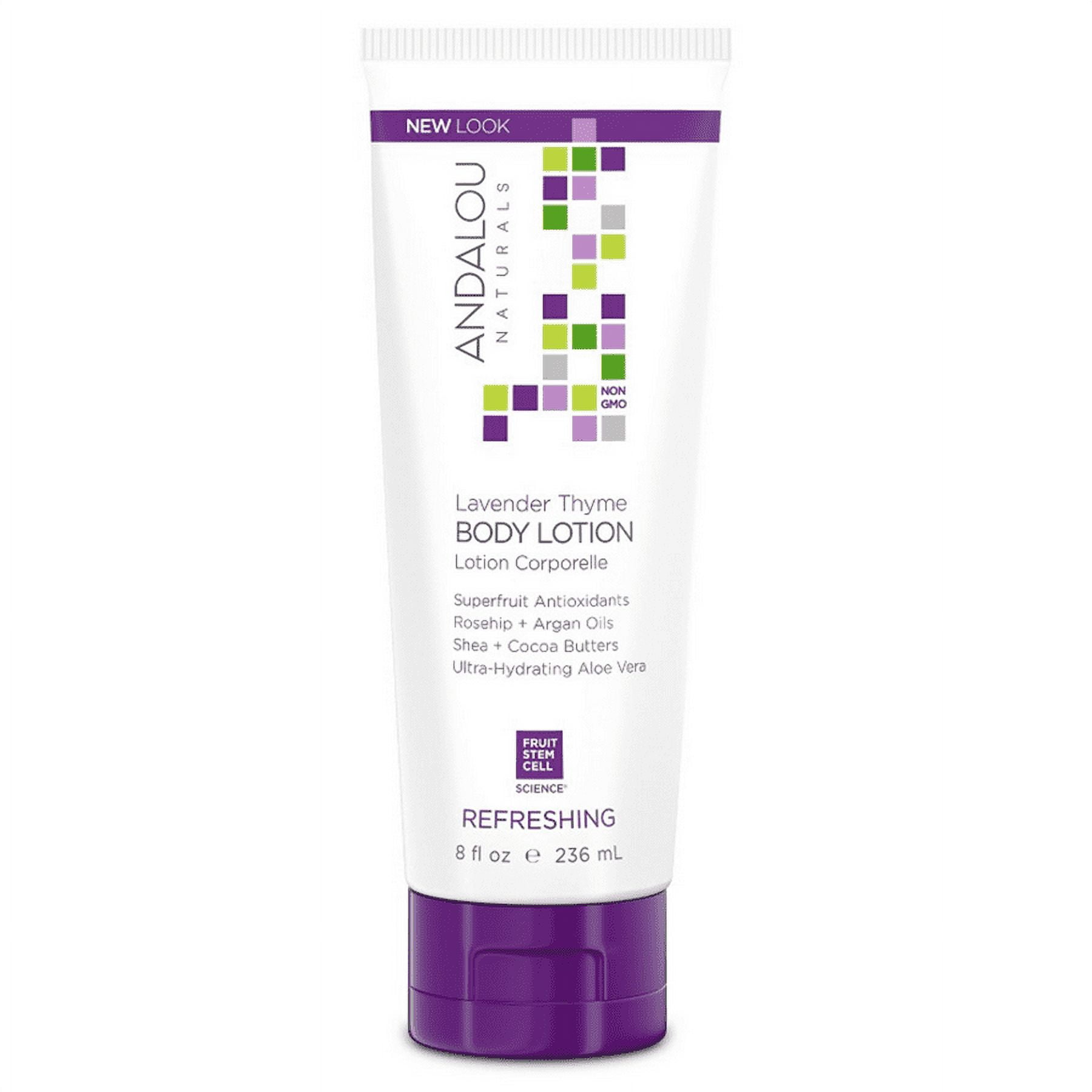 Andalou Naturals Lavender Thyme Body Lotion 8 fl oz Lotion